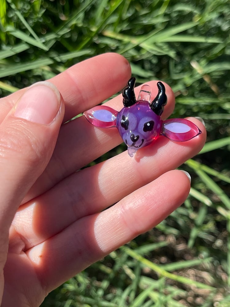 Image of Micro Kawaii Baphy Pendant: Stargazer 