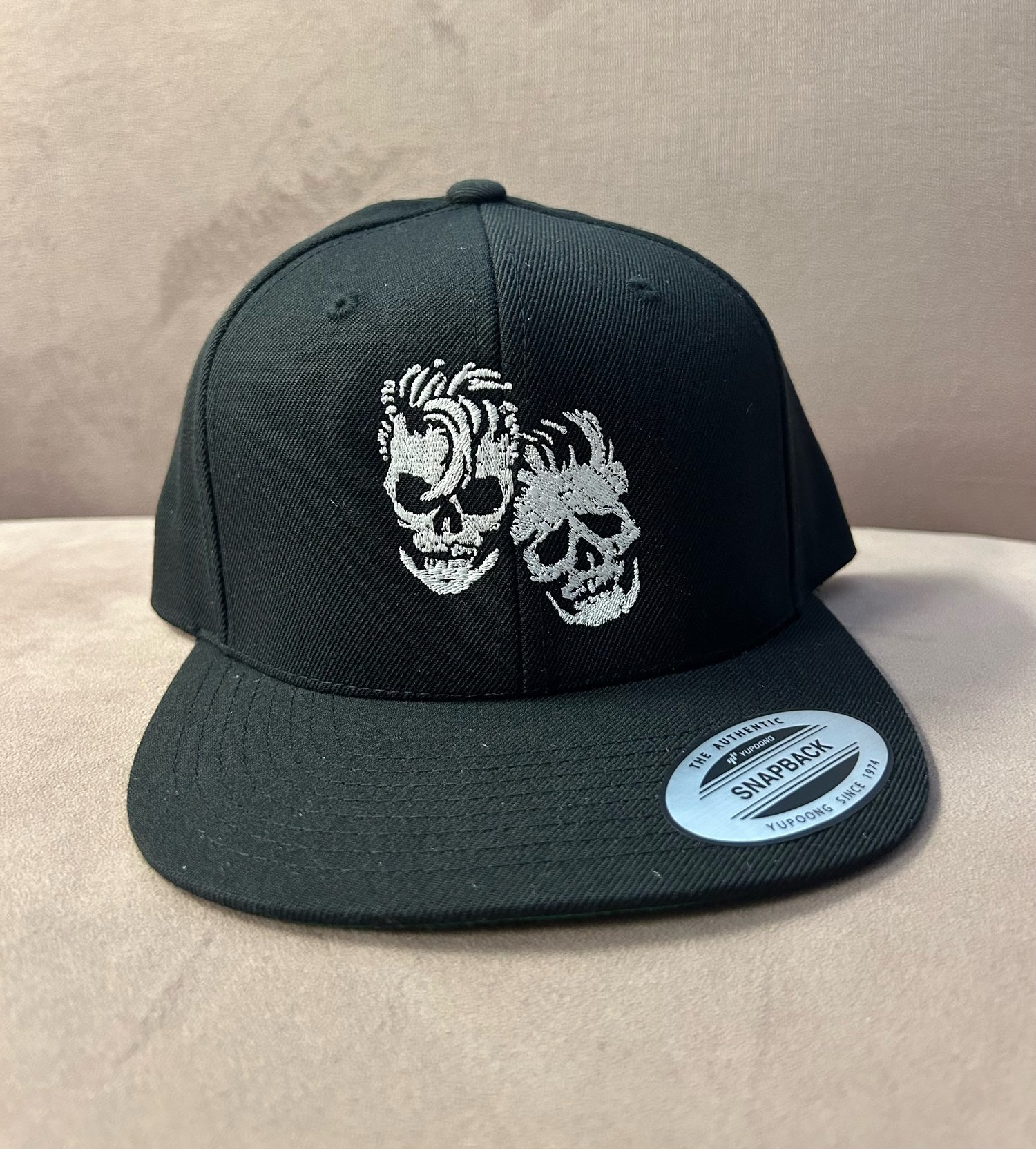 Image of Double skull hat