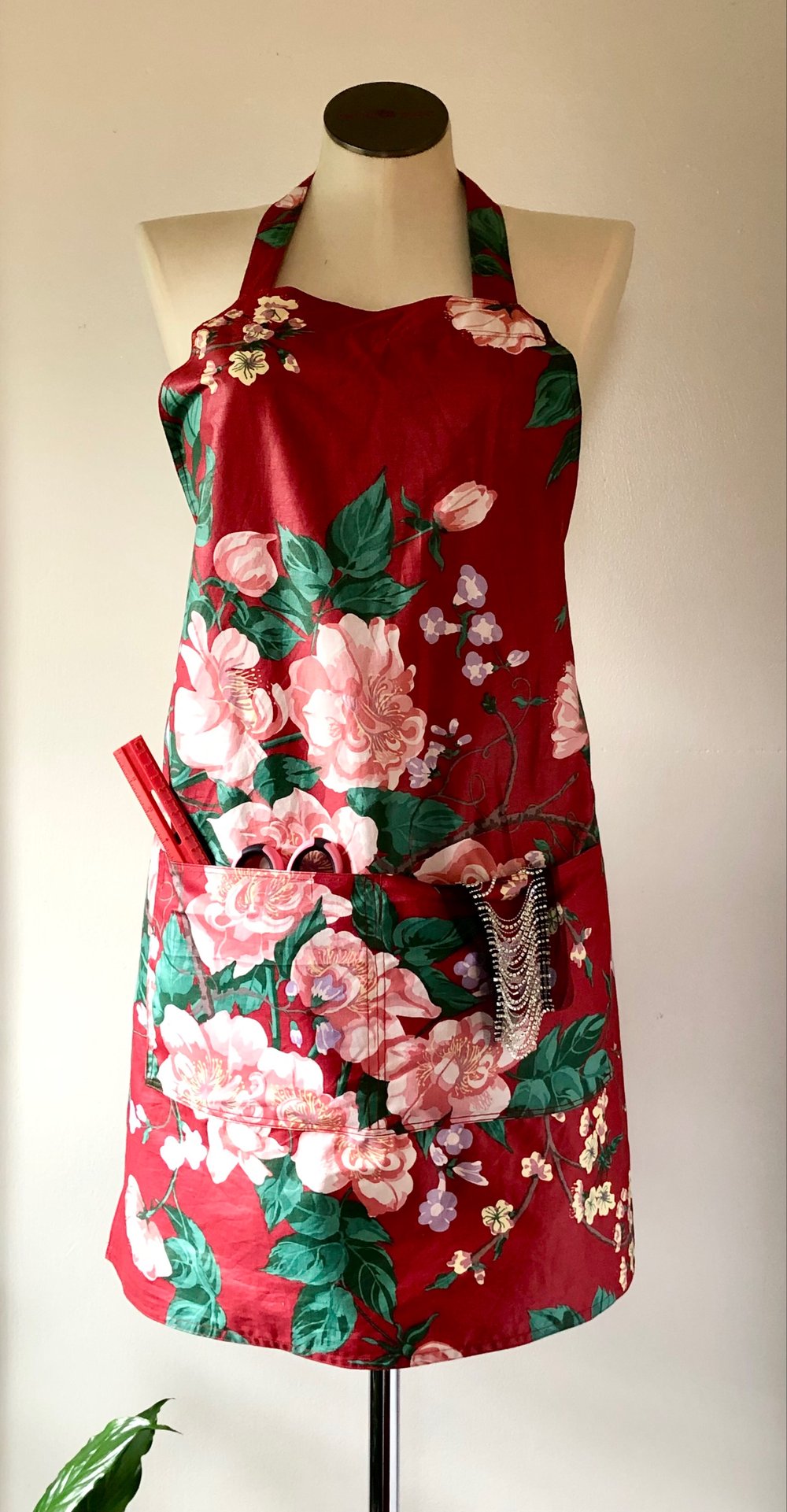 “Murder, She Wrote” inspired, custom made, vintage 80’s fabric APRONS