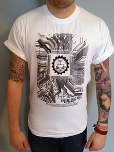 Image of Circuit Board Tee (White)