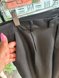 Image 2 of Black wide leg pants 