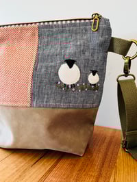 Image 4 of Shoulder Bag, Rust Shades- 2 Sheep