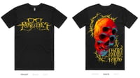 Image 2 of Yellow Faure Eyes Skull T-Shirt (SMALL ONLY)