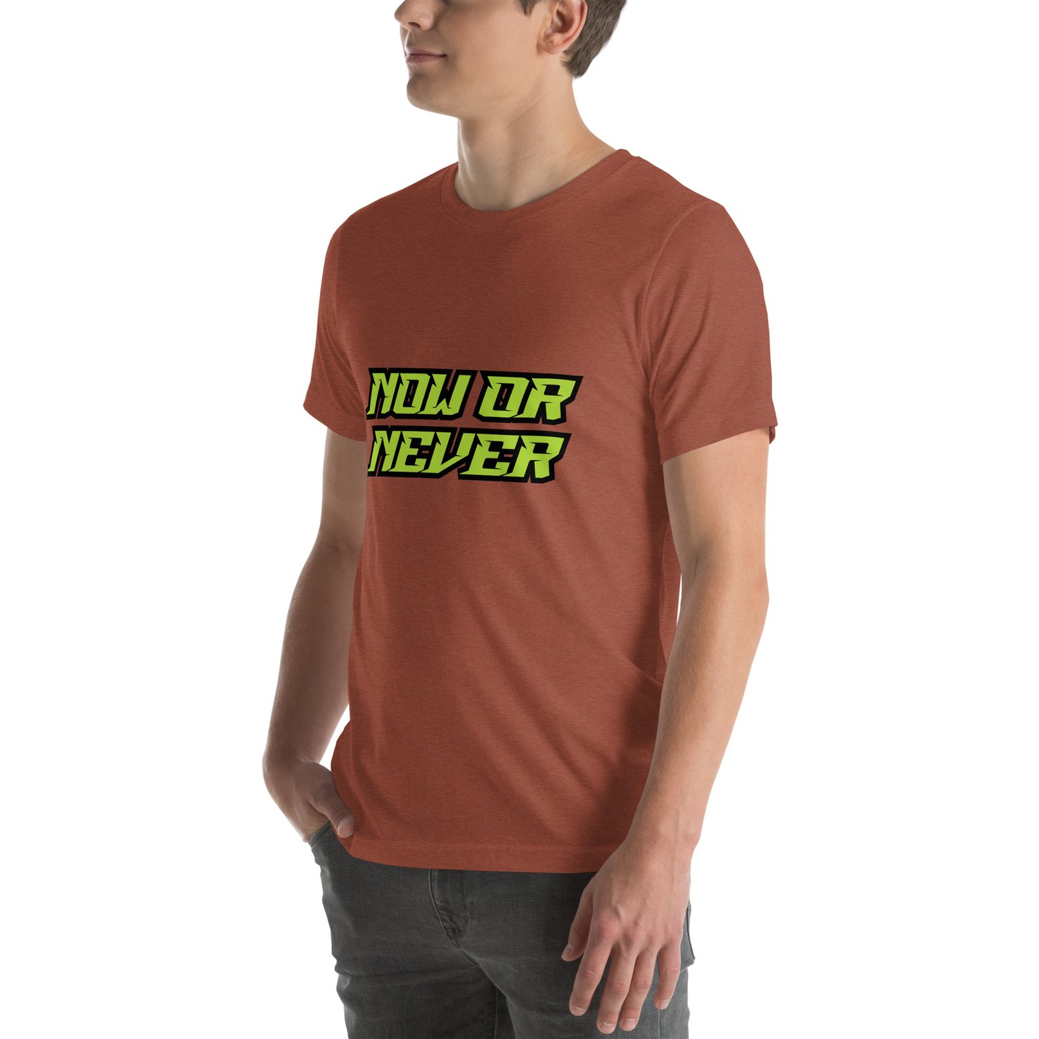 Image of Officially licensed now or never Unisex t-shirt