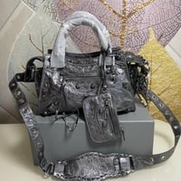 Image 1 of METALLIC METAL PURSE