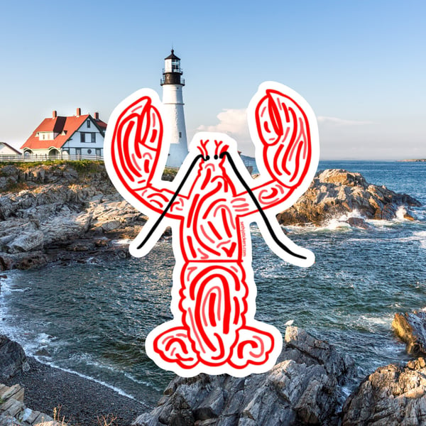 Image of Lobster Sticker