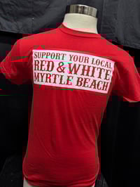 Image 1 of  License  Plate T-shirt Red 