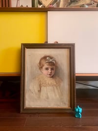 Image 1 of Oil Portrait of a Little Girl