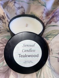 Image 2 of Teakwood Soy Wax Candles 