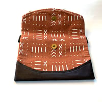 Image 2 of Fanny Pack Designs By IvoryB Brown Mudcloth 