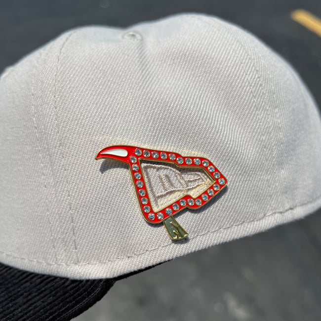 Fitted Fire x Kmstayintrue - Axe Border Pin