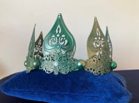 Image 2 of Five Spires - Green & Gold 