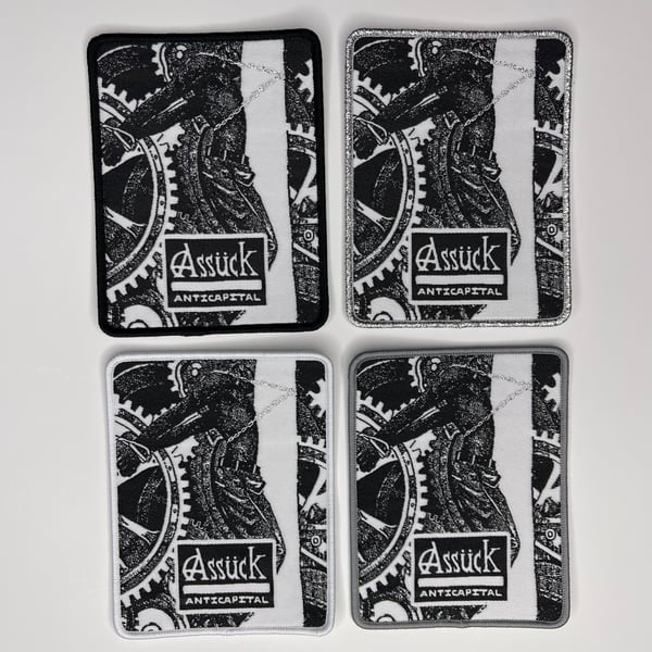 Image of Assuck - Anticapital Woven Patch
