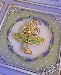 Image 1 of Fairy Key Hard Enamel Pin