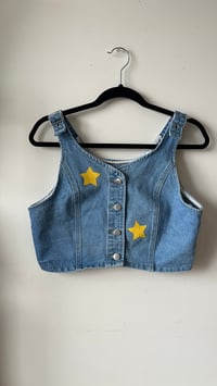 Image 3 of L - Denim apple vest 