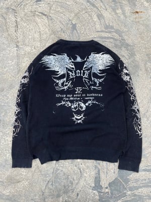 Image of MORTEM WAFFLE KNIT CREWNECK