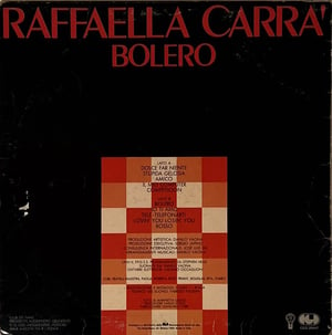 Raffaella Carrà - Bolero