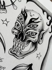 Image 2 of Mortal Flash Sheet (black and grey)