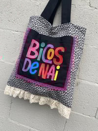 Image 2 of Bolsiña feita a man. BICOS DE NAI leopardo. Deseño exclusivo!