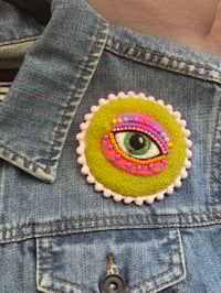 Image 1 of Pride Collection - Mystic Eye Brooch - Rainbow (3)