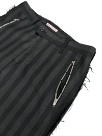 Image 2 of Ego Tripping Striped Grunge Trousers - 33
