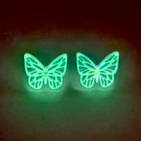 Image 2 of Dahlia Butterfly Studs