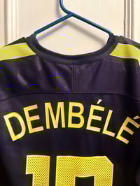 Image 9 of Tottenham Hotspur “DEMBELE 19” 2017/18 Third Shirt + patches (L)