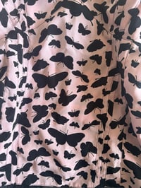 Image 3 of Vintage Y2K pink and black butterfly cami 
