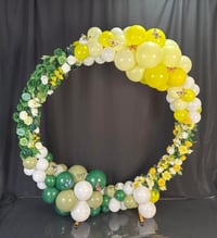 Image 2 of Balloon Party Decor 6ft or 5ft ring/arch