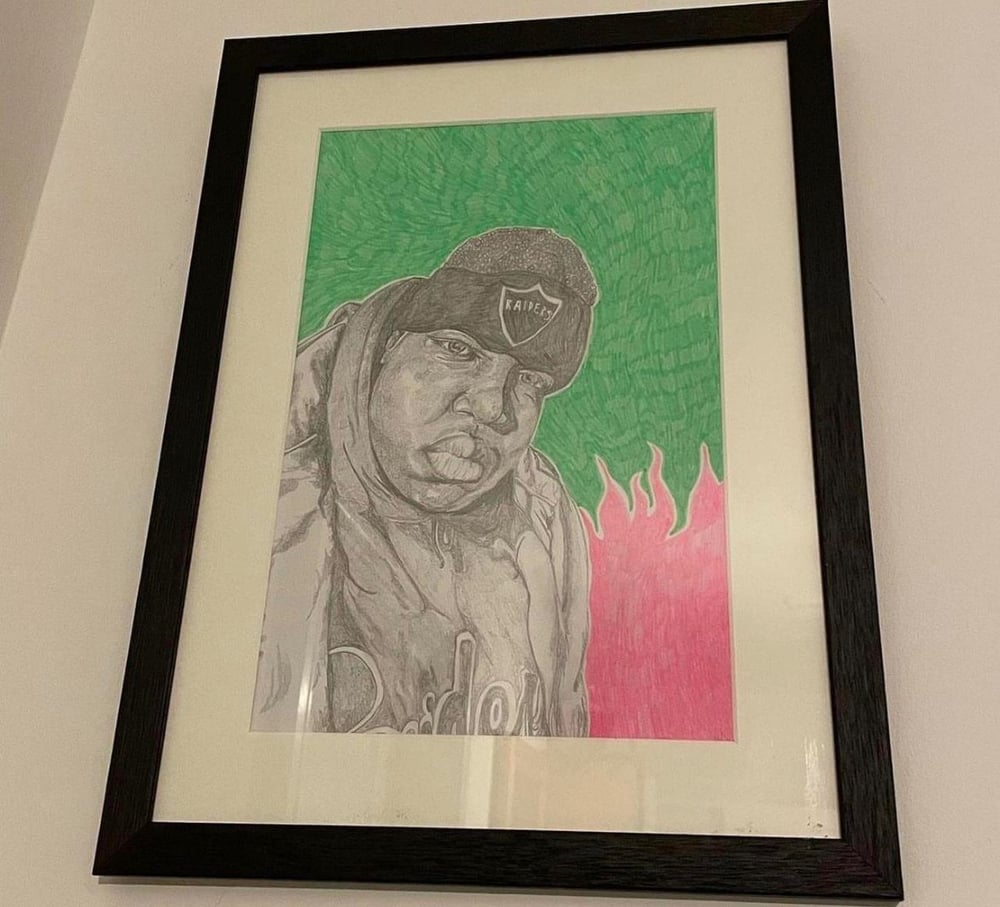 Image of Biggie Smalls Print