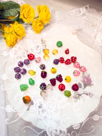 Image 2 of Berry Drop Necklace (with plump fruit)