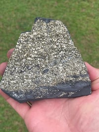 Image 1 of Shungite With Cubic Pyrite #1640