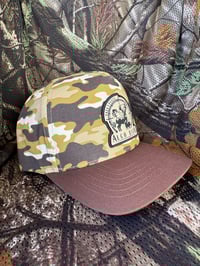 Image 2 of Algo Bien Logo - Dessert Camo/Brown (Cream)