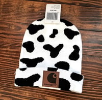 SALE Carhartt Cow Beanie Pattern Beanie Animal Hat Pattern