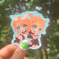 Image 2 of Rin & Len Sticker!