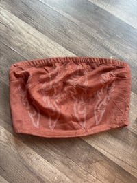 Image 1 of Faux suede tube top