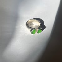 Image 2 of GREEN BRACE RING (M)