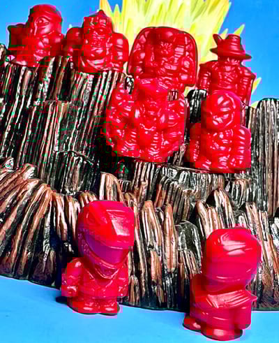 Image of PREORDER ZyuBuddies Red Set of 8