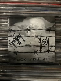 Image 1 of 7’’ Fuck You All Promo SIGNED Fenriz+Neseblod