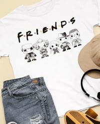 Image 1 of Halloween Friends Chibi edition - white tee