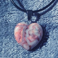 Image 1 of Crazy Lace Agate Καρδιά CLAK-08