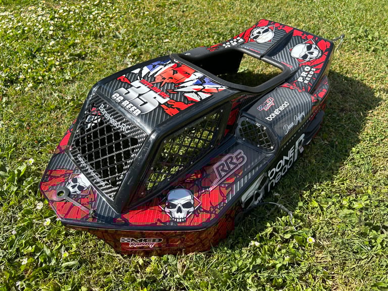 BoneHead RC upgraded MCD RR5 carbon fibre windows Image 2
