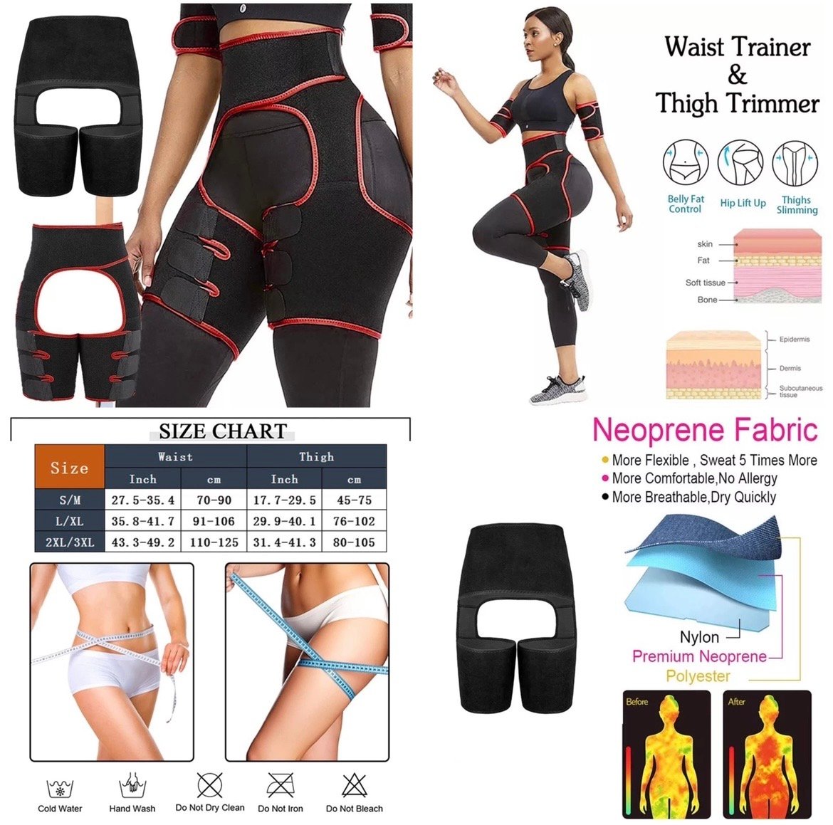 Belly and best sale thigh trimmer