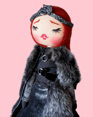 Image of Sansa The Queen Of The North Inspired Art Doll