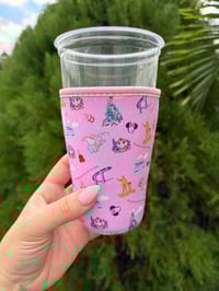 Image 1 of Pink Park Dreams cup sleeve