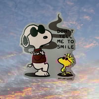 don’t tell me sticker