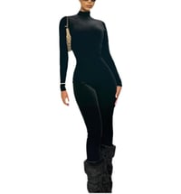 Image 1 of Long Sleeve One Piece Jumpsuit