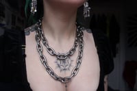 Image 3 of Metal hardware stainless steel double neck chain 