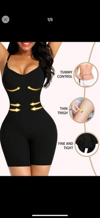 Image 2 of Compression Shapewear Black 