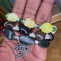 Image 8 of One of one: Gaias Protection 3pc Handmade Crystal Bracelet Stack✨